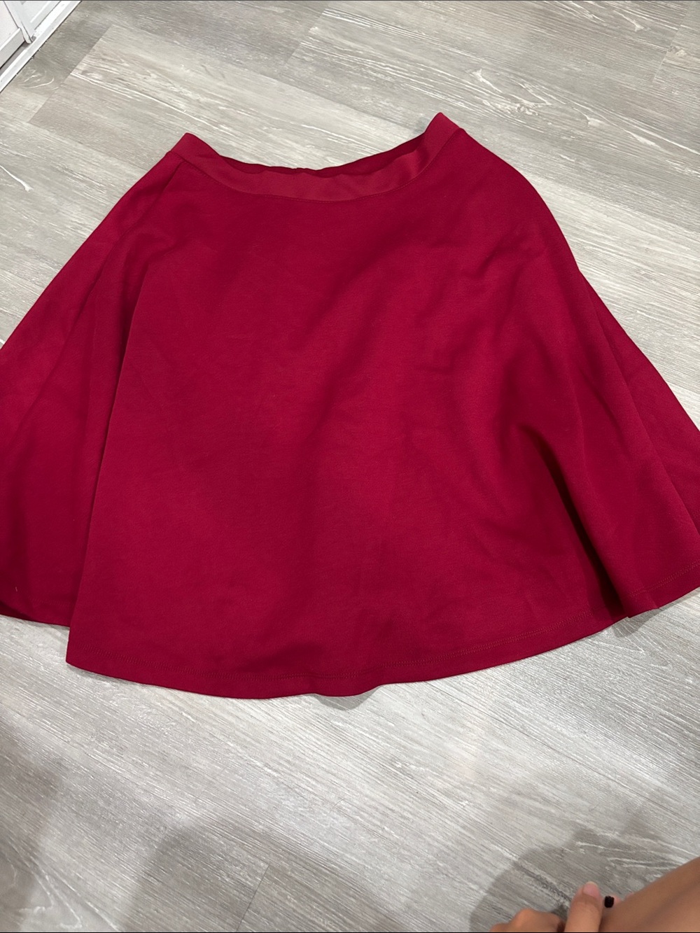 Women’s Red Flared Skirt - Classic A-Line